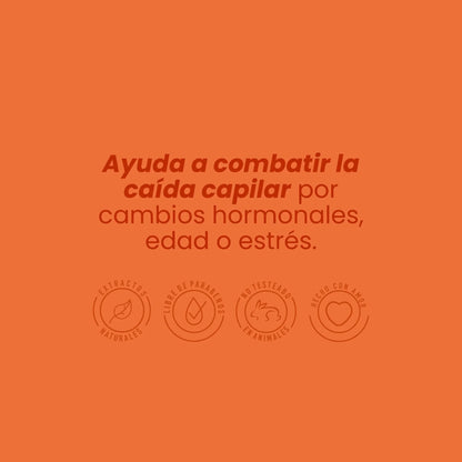 SHAMPOO ANTICAIDA GINSENG 🌿+ Cepillo Masajeador de obsequio🎁