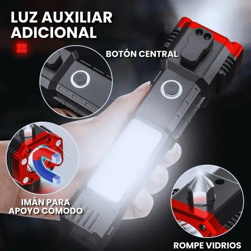 LINTERNA MULTIFUNCIONAL LUMINEX PRO - Ultra Potente - Envío Gratis