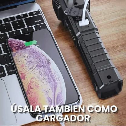 LINTERNA MULTIFUNCIONAL LUMINEX PRO - Ultra Potente - Envío Gratis