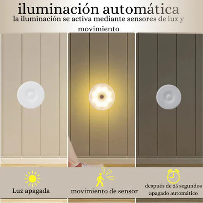Lámpara Luz Led Con Sensor De Movimiento x3 con Envío Gratis
