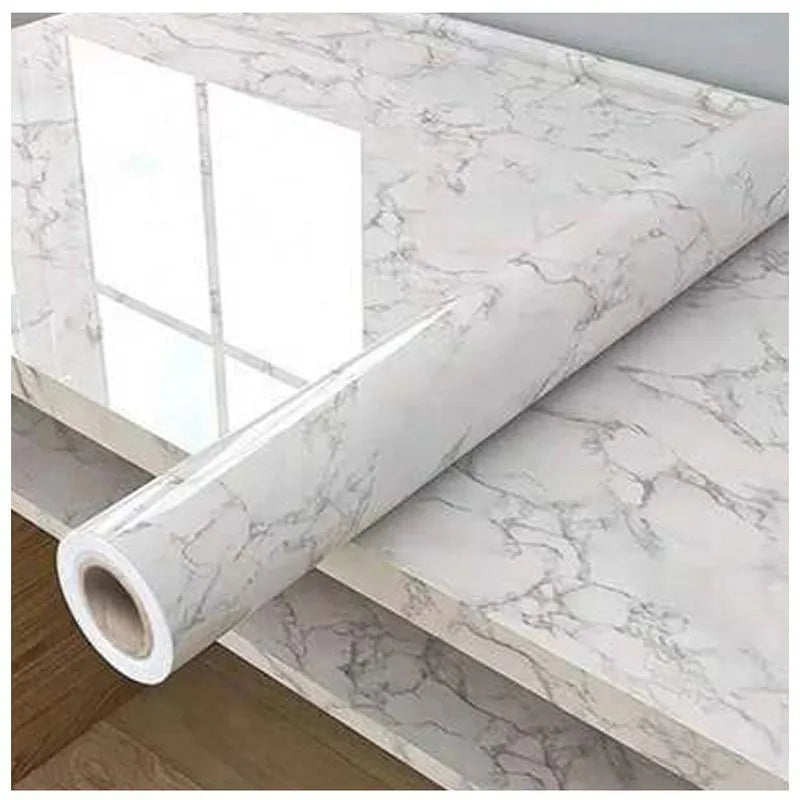 ROLLO DE MARMOL ADHESIVO PREMIUM - RESISTENTE AL CALOR Y HUMEDAD - ENVÍO GRATIS